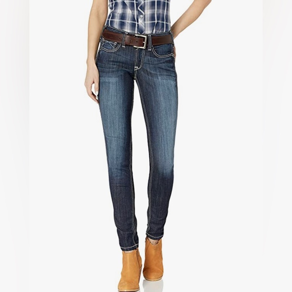 R.E.A.L. Ariat Mid Rise Skinny Jean - Size 30